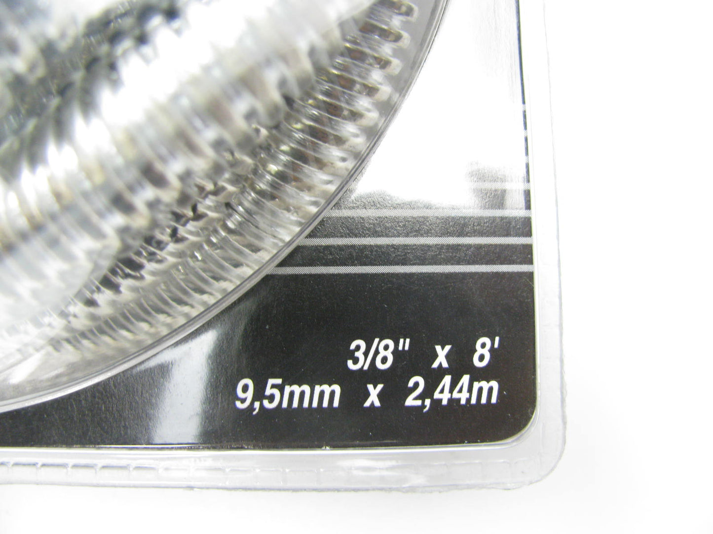 Spectre 29688 Convoluted Chrome Split Wiring Loom - 3/8'' X 8'