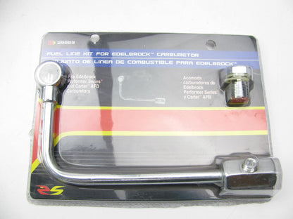 Spectre 29883 Performance Single Feed Fuel Line For Edelbrock & Carter AFB