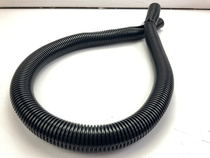 Spectre 29941 Black Convoluted Split Loom Flexible Tubing - 1-1/4'' X 4' Long