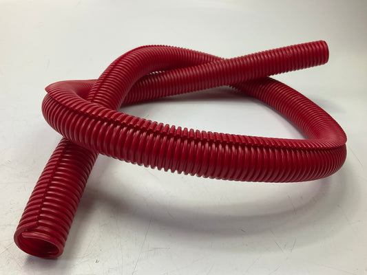 Spectre Performance 29948 1.25'' Red Split Wire Loom, 4 Feet, RED Color