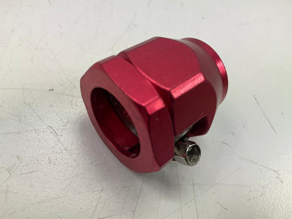 Spectre 3162 Magna-Clamp Red Anodized Hose Clamp For 1/2'' ID & -10 AN Hose