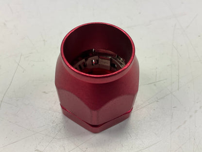 Spectre 3162 Magna-Clamp Red Anodized Hose Clamp For 1/2'' ID & -10 AN Hose