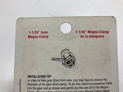 (2) Spectre 3860 Magna-Clamp 1-1/16'' ID 1.6'' OD Radiator Hose Clamps (PAIR)
