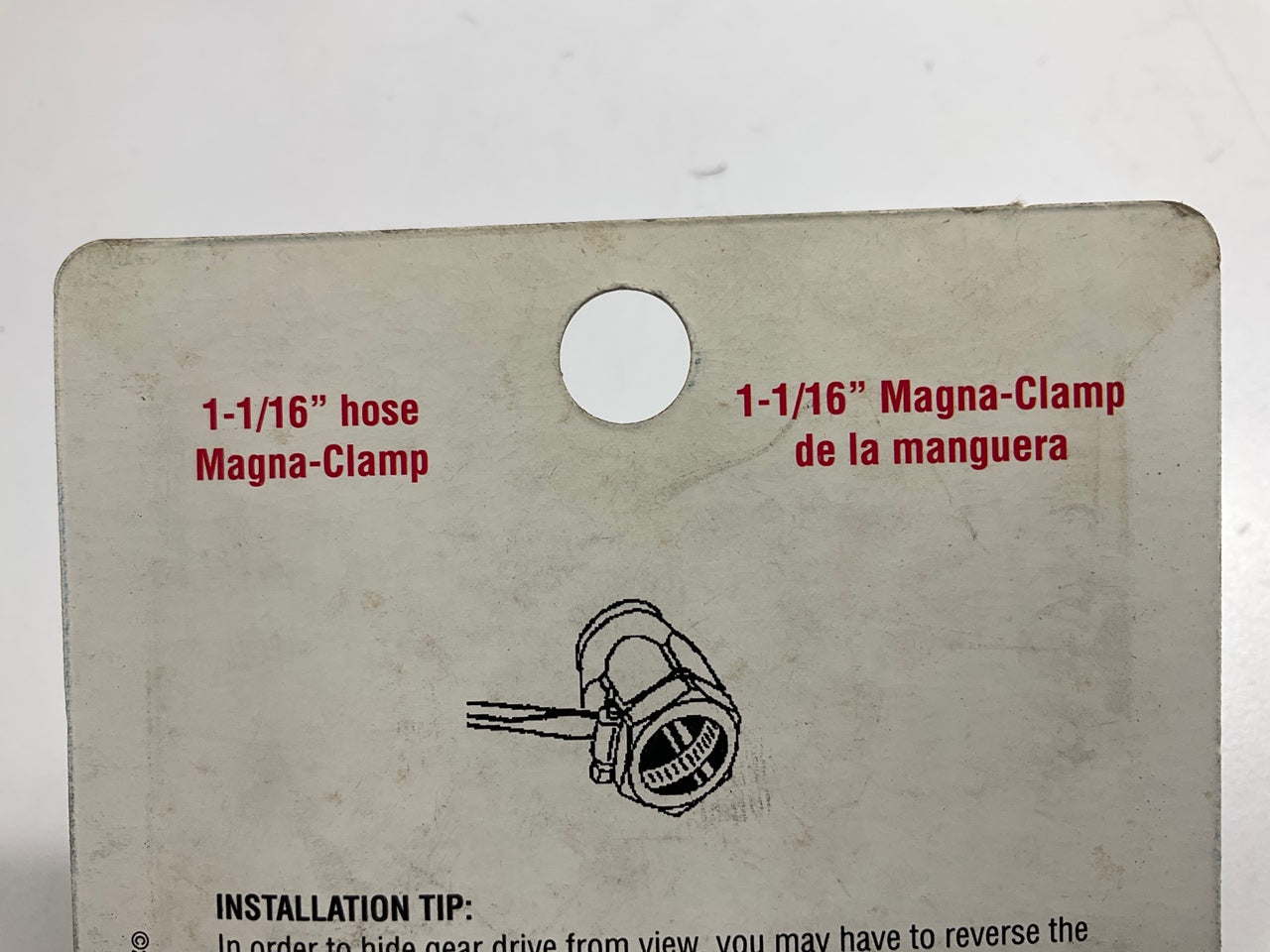 Spectre Magna-Clamp 3860 1 1/16'' ID 1.6'' OD Radiator Hose Clamp