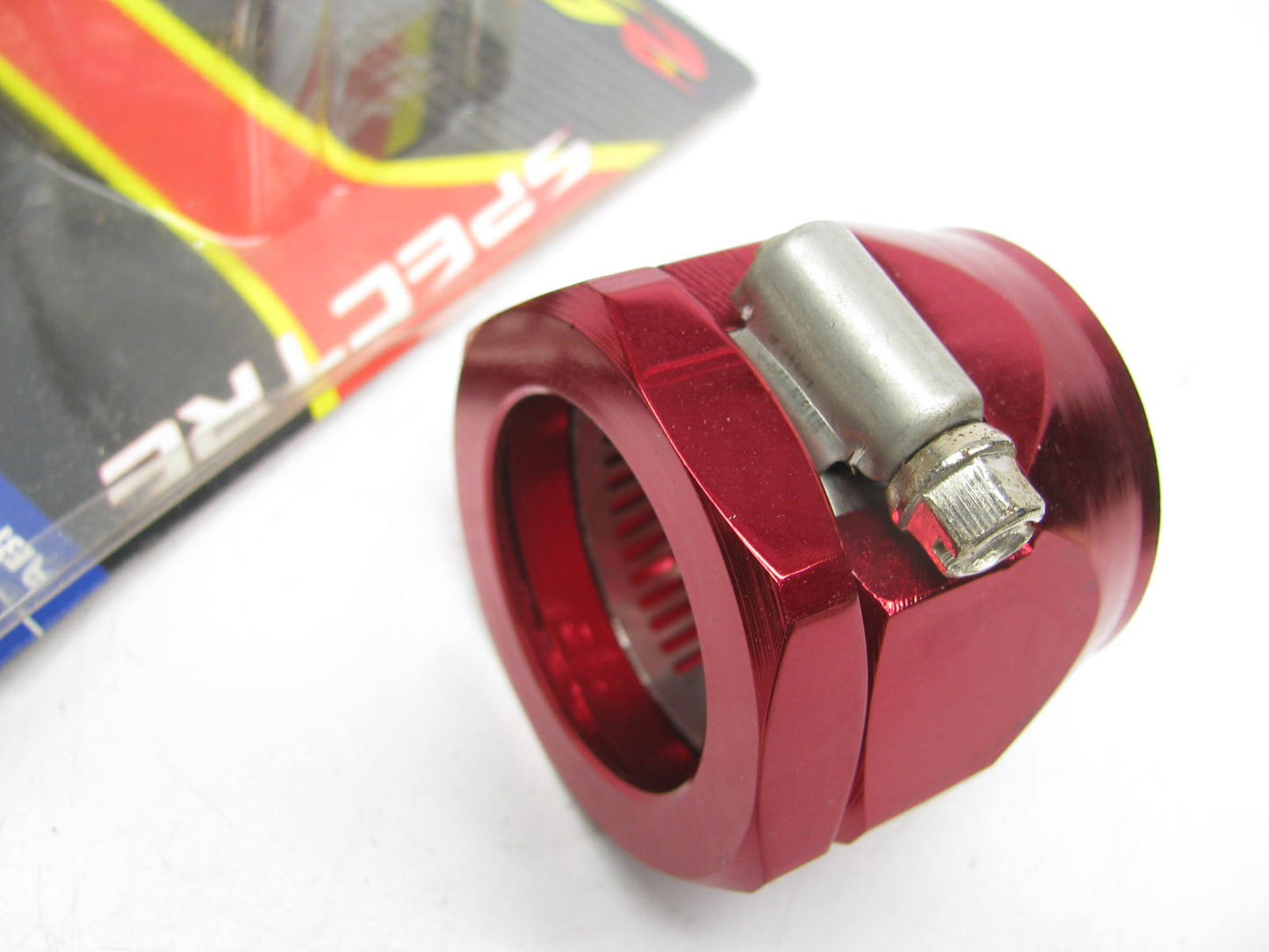 Spectre 3962 Magna Clamp 1-1/8 ID 1.70'' OD Radiator Hose Clamp Red