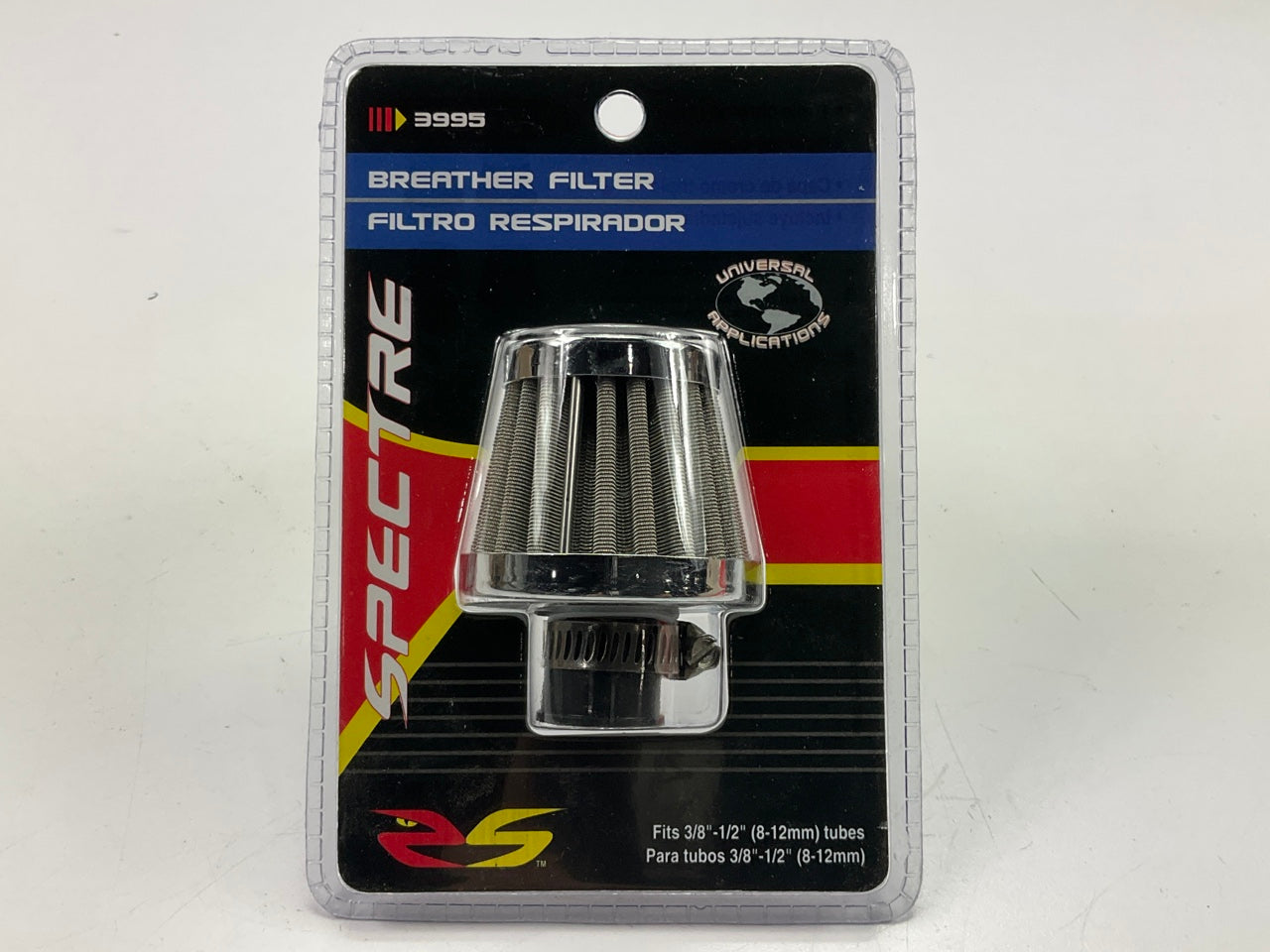 Spectre 3995 Clamp-On Valve Cover Breather 1.75'' Height For 3/8'' To 1/2'' Tube