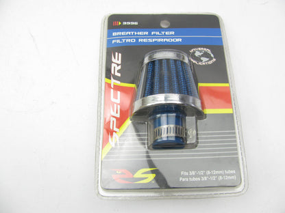 Spectre 3996 Engine Crankcase Breather Element Filter - Blue For 3/8''-1/2'' Tube