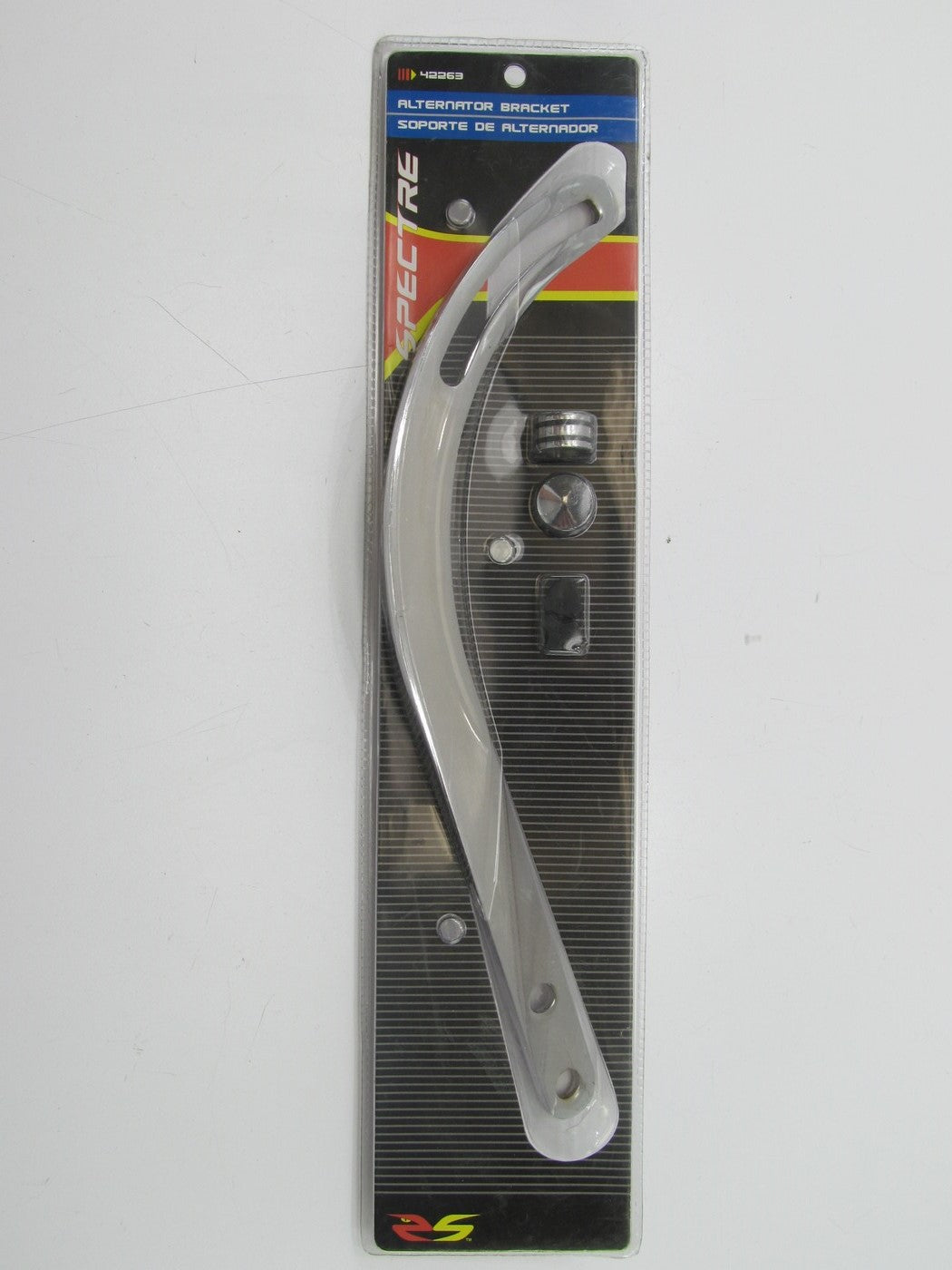 Spectre 42263 Chrome Alternator Mounting Bracket 1955-69 SBC Short Water Pump