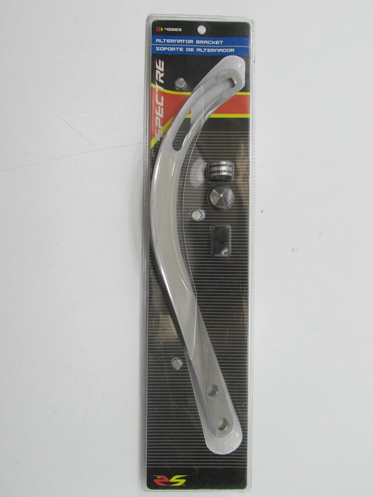 Spectre 42263 Chrome Alternator Mounting Bracket 1955-69 SBC Short Water Pump