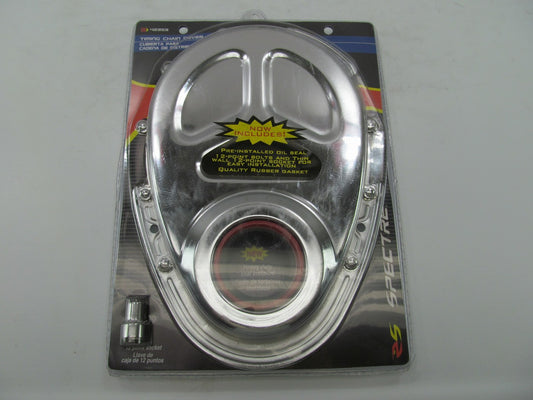 Spectre 42353 Chrome Plated Timing Chain Cover 1958-1986 SB-Chevy SBC V8