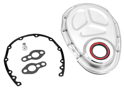 Spectre 42353 Chrome Plated Timing Chain Cover 1958-1986 SB-Chevy SBC V8