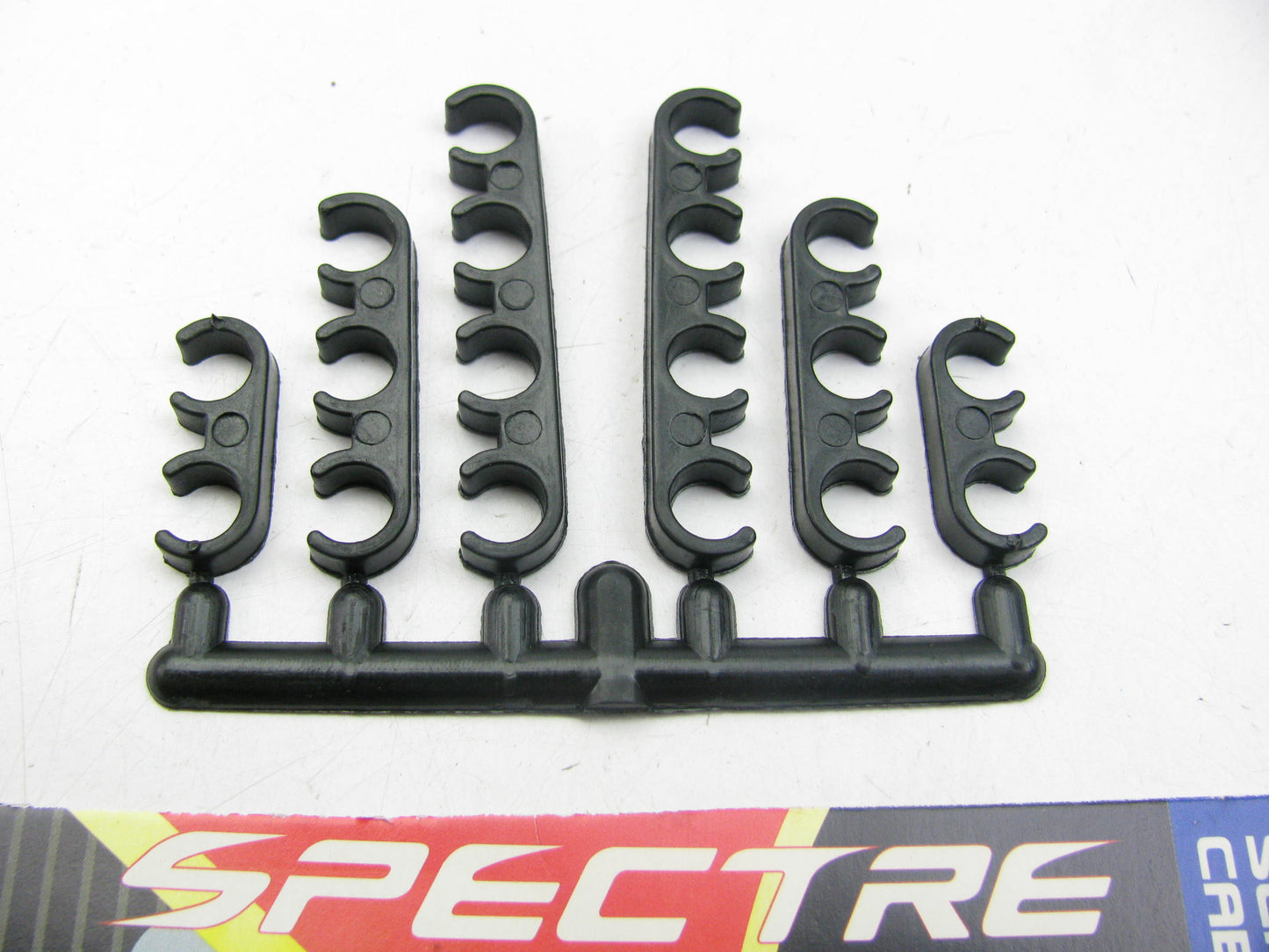 Spectre 4239 Black 7mm Spark Plug Wire Separators / Dividers