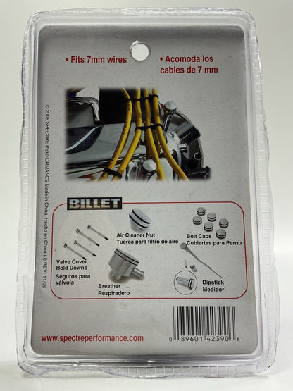 Spectre 4239 Black 7mm Spark Plug Wire Separators / Dividers