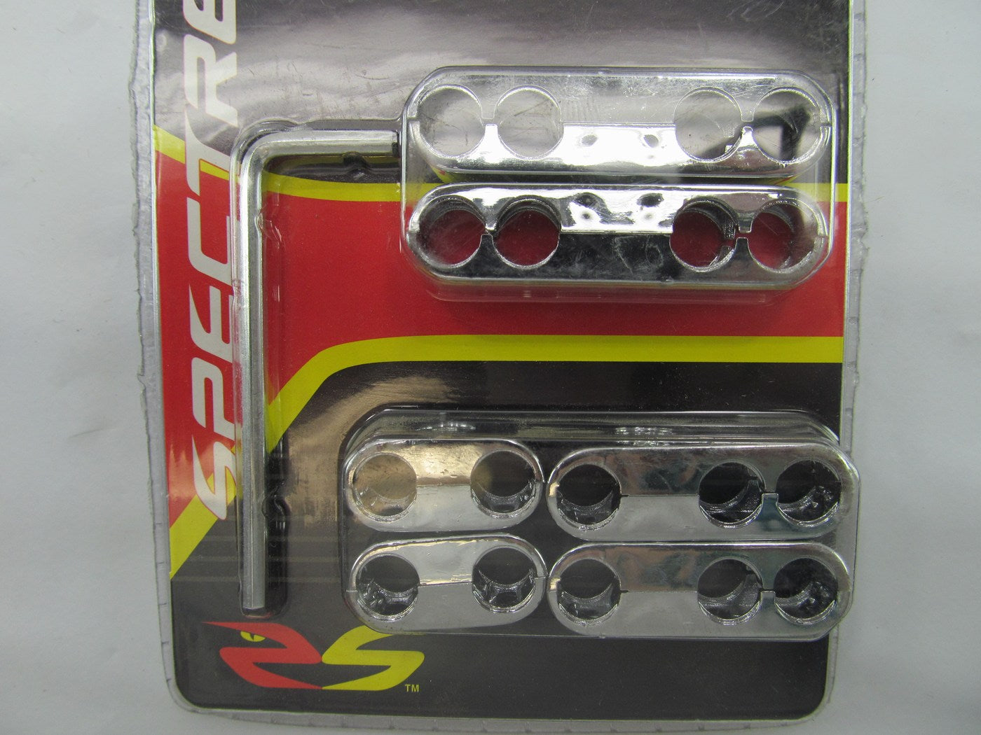 Spectre 4245 Pro Ignition Spark Plug Wire Separator Kit, Chrome, 8/8.8mm