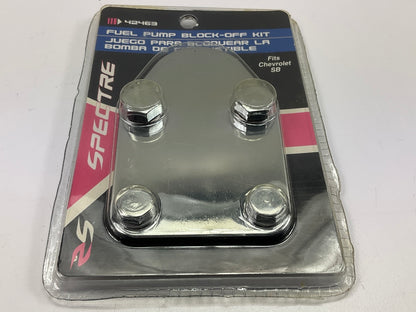 Spectre 42463 Fuel Pump Block-Off Plate - Chevrolet Chevy Small Block SBC
