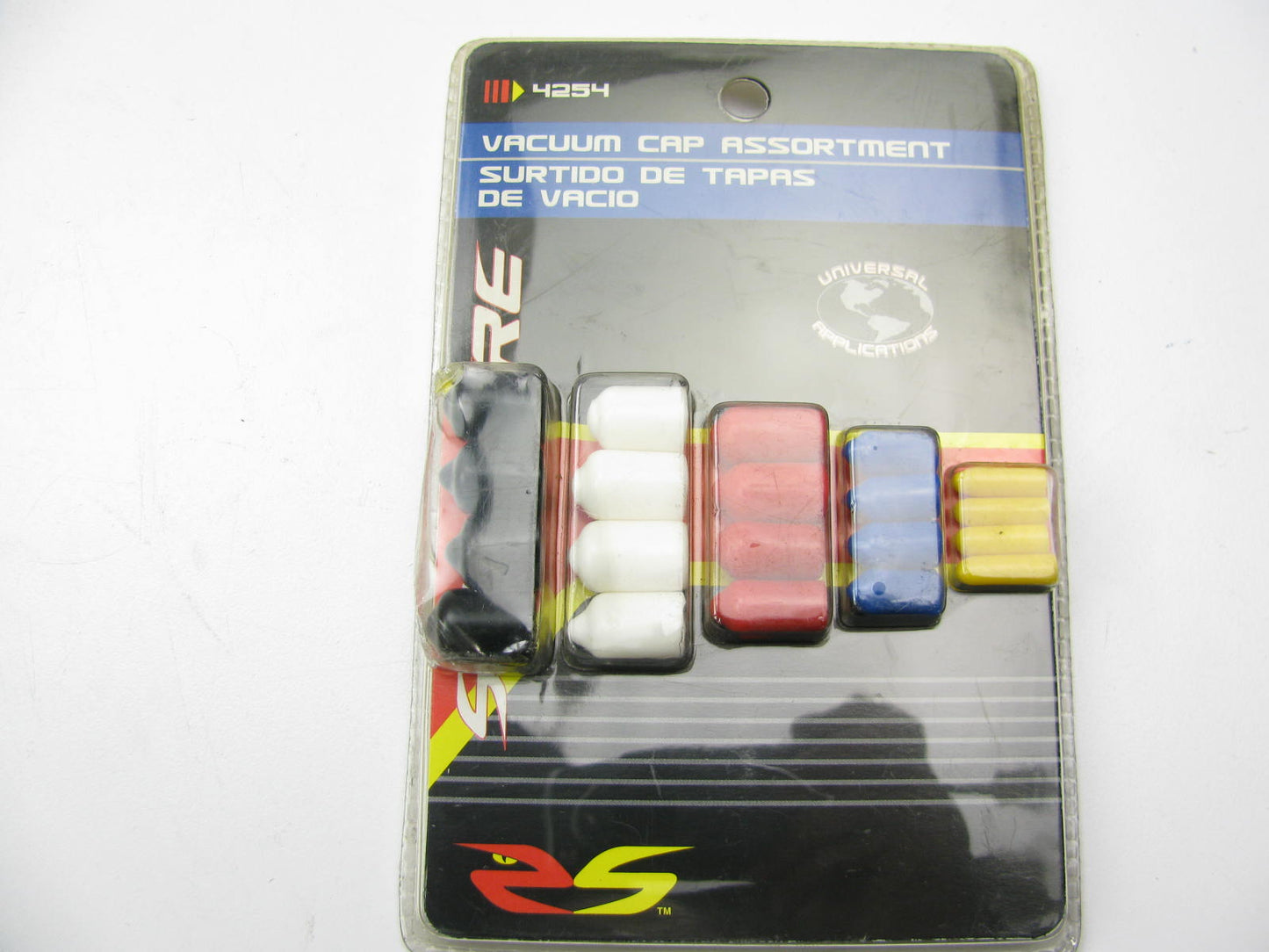 Spectre 4254 Vacuum Cap Assortment 20 Piece Kit 1/8'', 3/16'', 1/4'', 5/16'', 3/16''