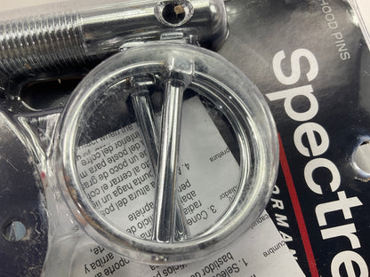 Spectre 4257 Chrome Hood Pins Torsion Clip Kit