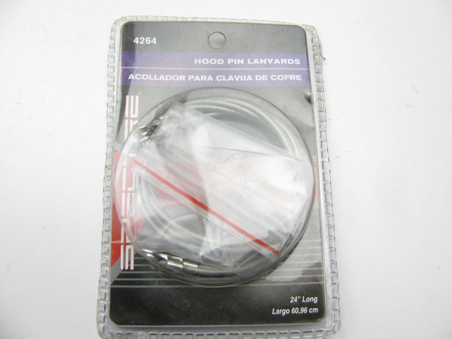 Spectre 4264 Hood Pin Cable Lanyards - 24'' Long