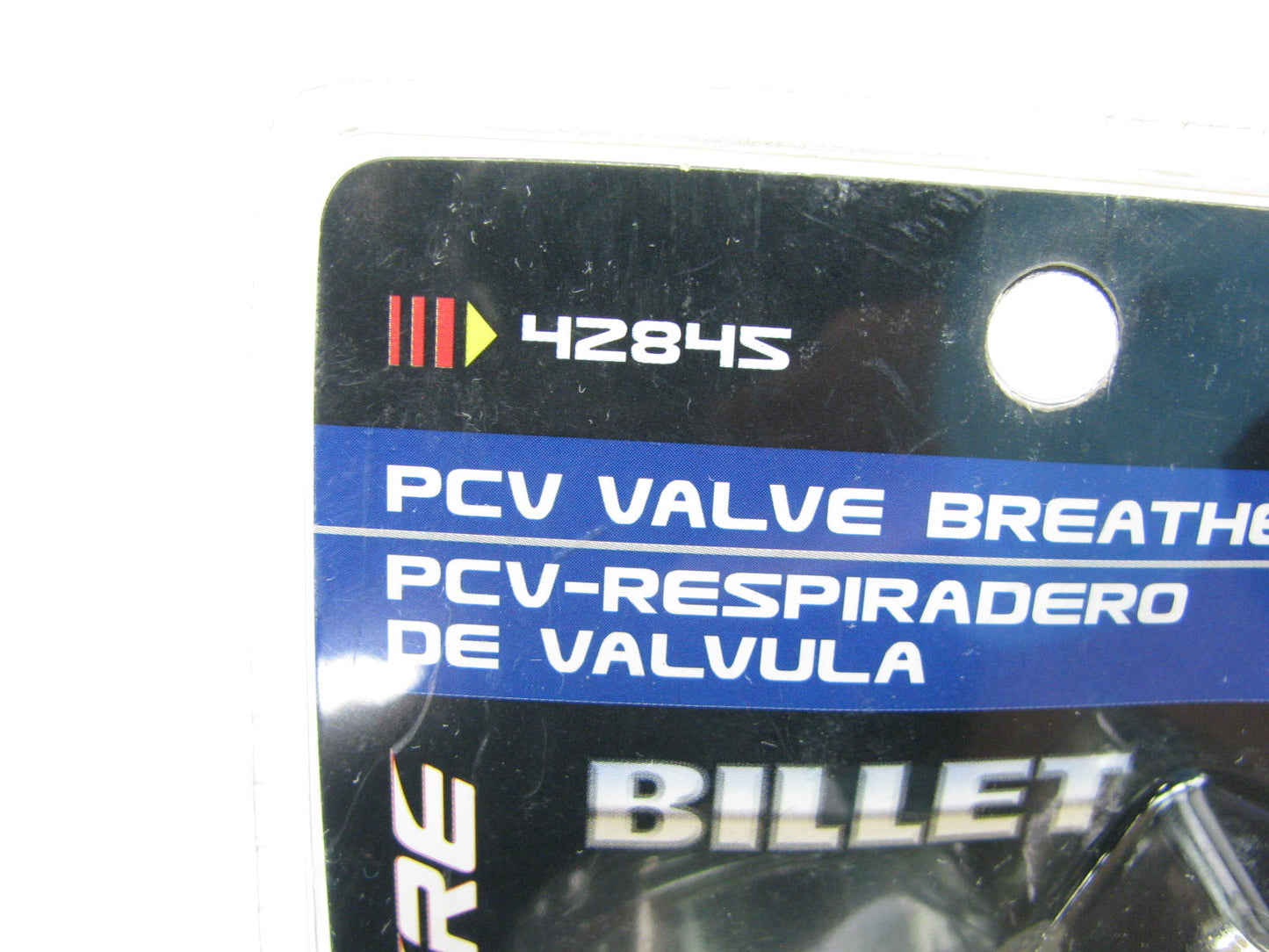 Spectre 42845 Chrome O-Ring PCV Valve Breather - 3/4'' Push In