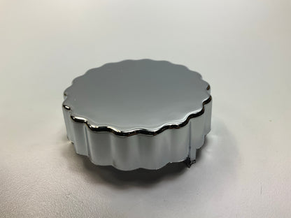 Spectre 4289 Power Steering Cap, Chrome, Snap-On Over Original, Saginaw Pumps