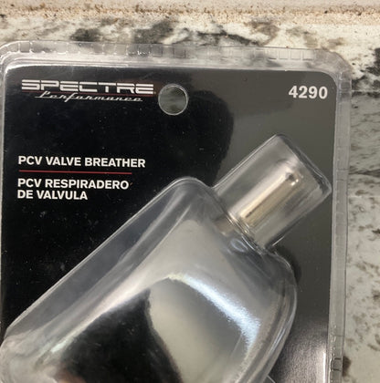Spectre 4290 PCV Valve Cover Breather, 3/4'' Push In