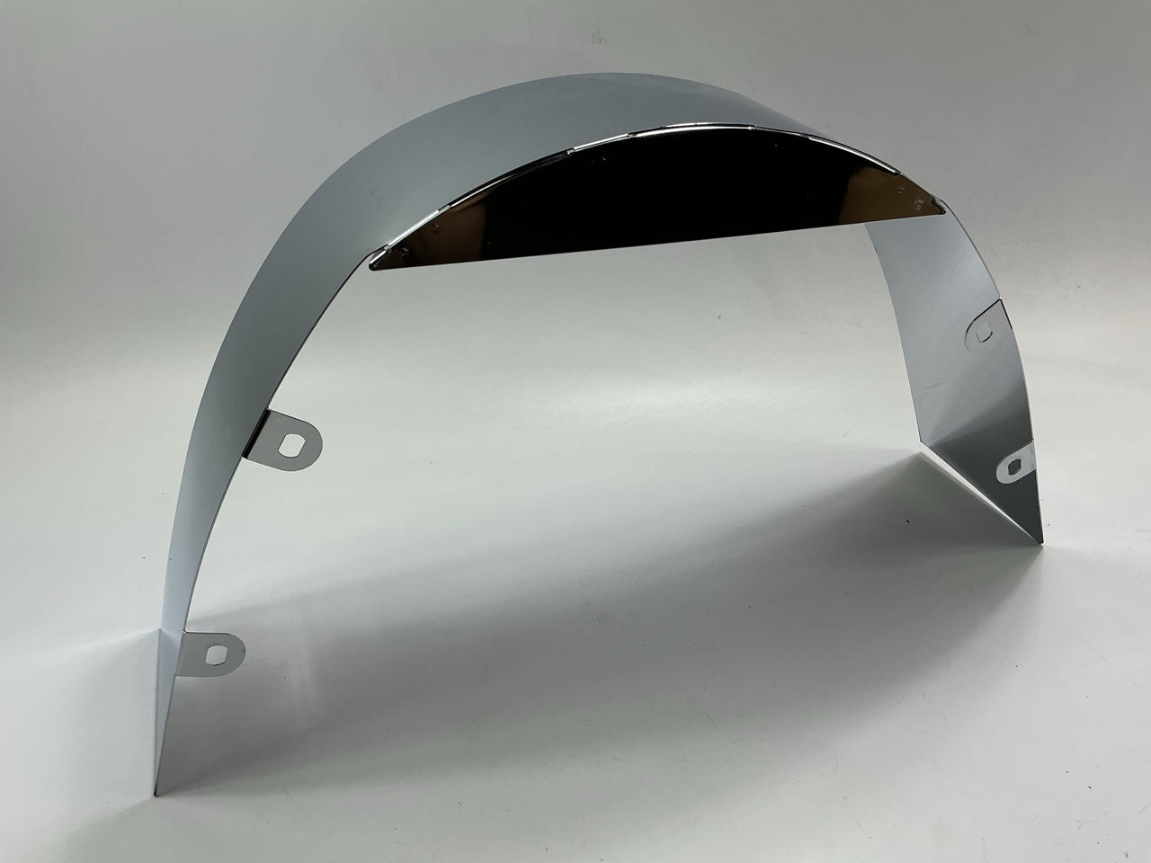 MISSING 1 WASHER & 1 NUT - Spectre 4358 5'' Chrome Fan Shroud, SOLD AS SHOWN