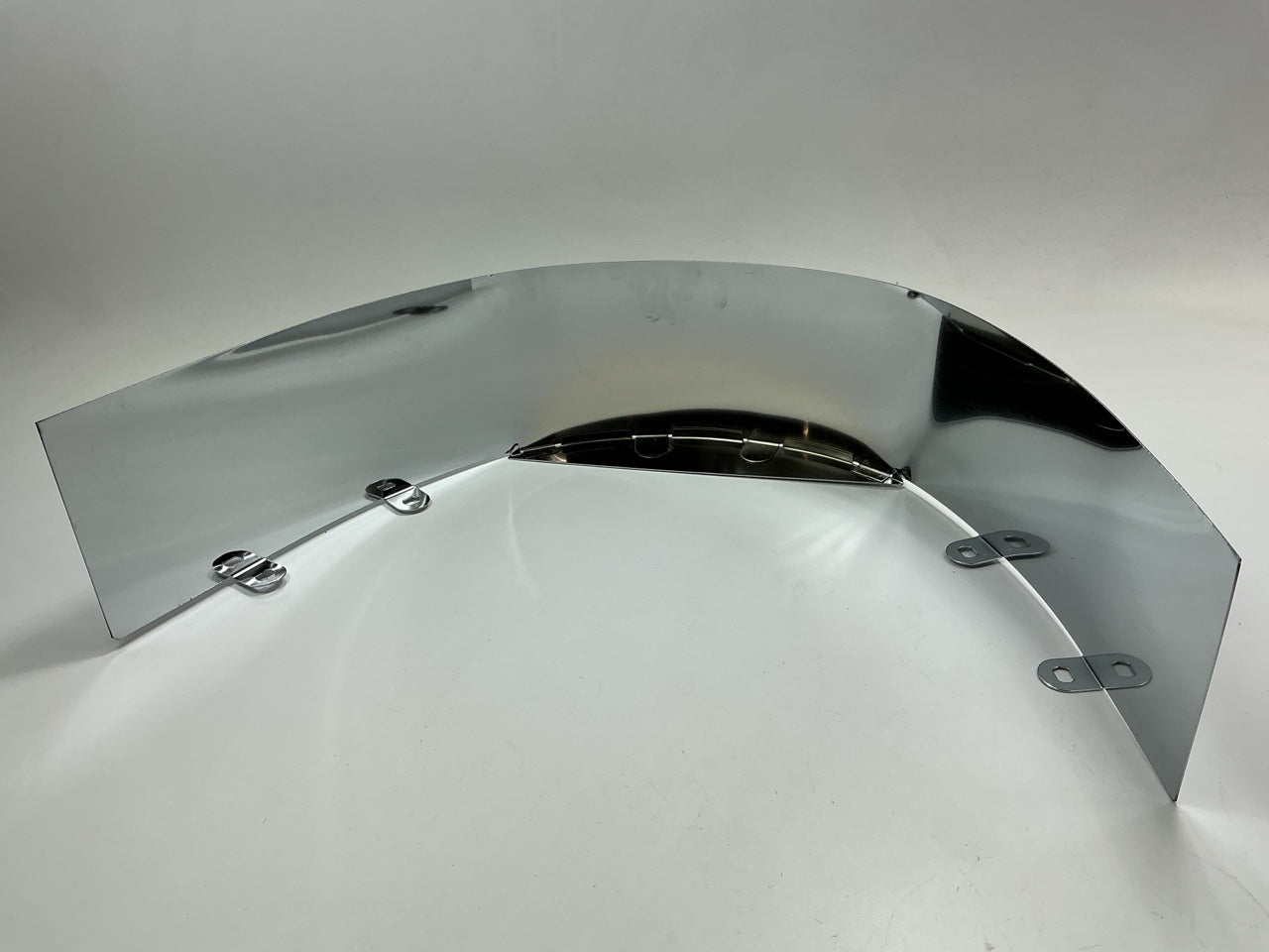 MISSING 1 WASHER & 1 NUT - Spectre 4358 5'' Chrome Fan Shroud, SOLD AS SHOWN