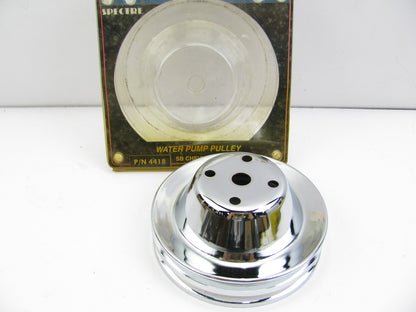 Spectre 4418 SBC Engine Water Pump Pulley - Chrome