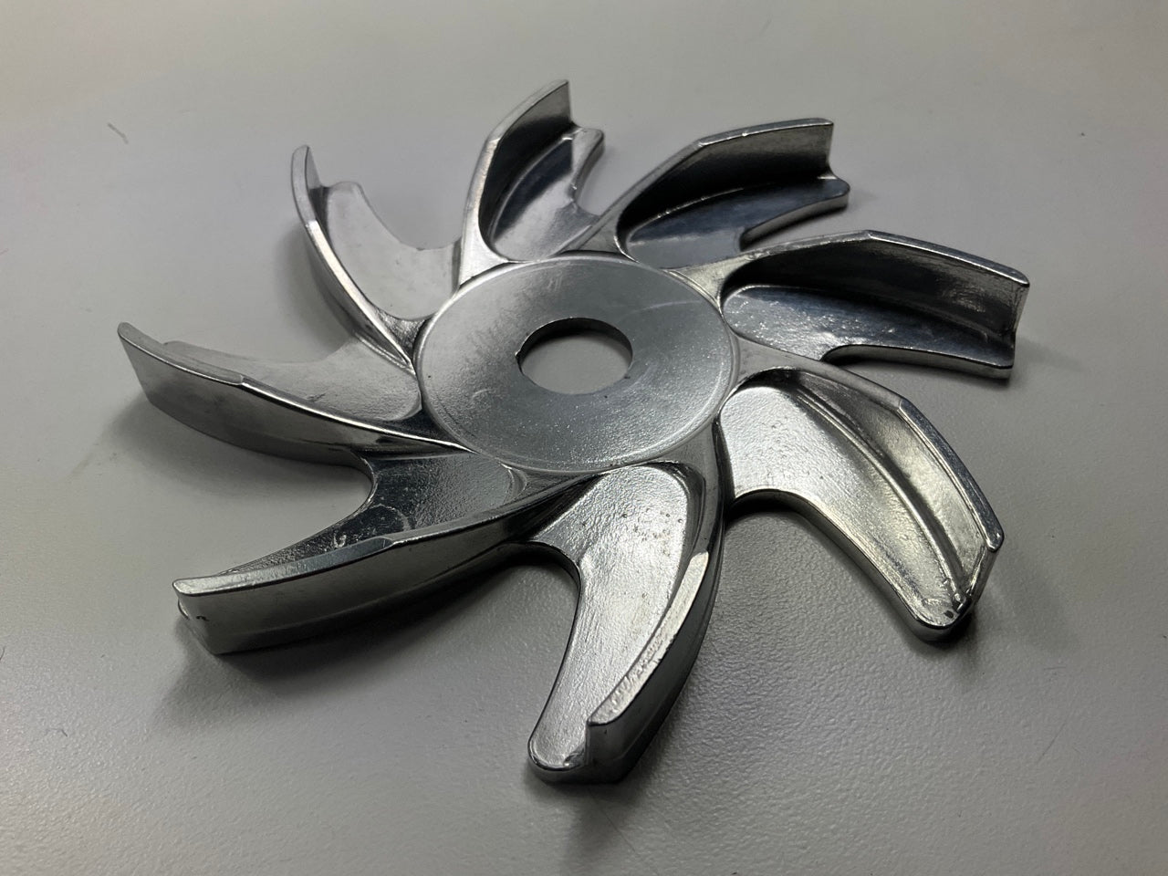 Spectre 4484  Alternator Rotor Fan, Polished Aluminum, GM & Ford