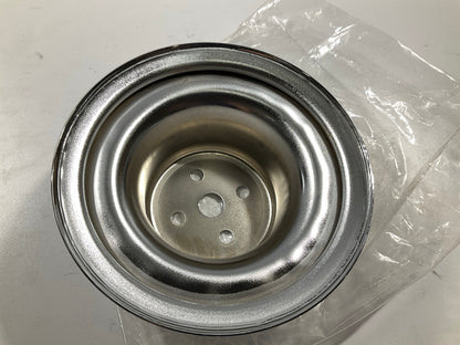 Spectre 4491 Water Pump Pulley Single Groove Chromed Steel 1965-1966 Ford 289 V8