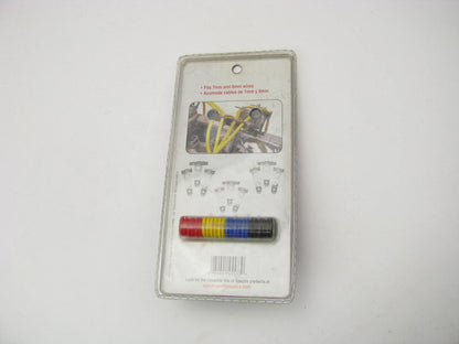 Spectre 45583 Chrome Spark Plug Wire Separator Holder 2 Wire W/ Colored Grommets