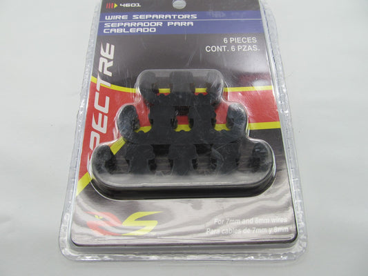 Spectre 4601 Spark Plug Wire Separators - Black 7-8mm