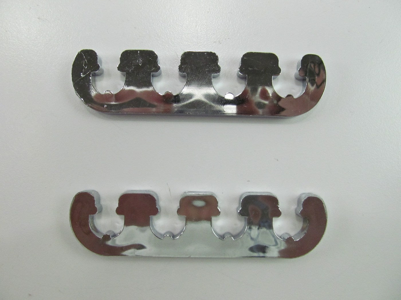 Spectre 4608 Chrome Spark Plug Wire Separators - 7mm-8mm