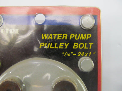 Spectre 4692 Aluminum Water Pump Pulley Bolts - 5/16''-24 X 1'' - Set Of 4