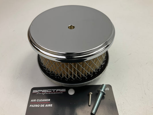 Spectre Performance 4790 4'' X 2'' Carburetor Air Cleaner For 2-5/8 Or 2-5/16 Neck