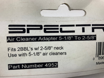Spectre Performance 4952 5-1/8'' To 2-5/8'' Air Cleaner Adapter