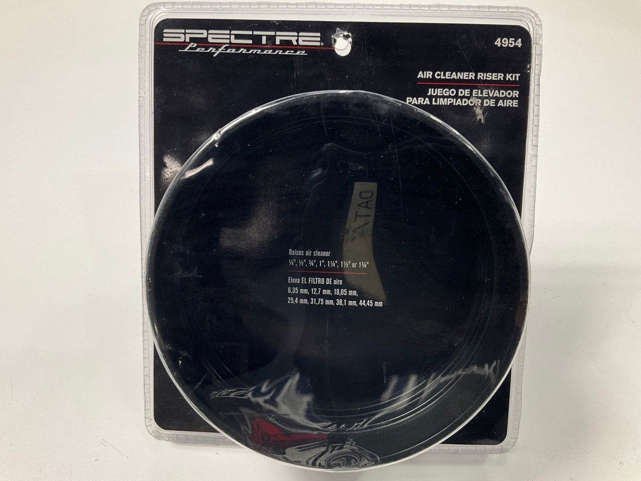 Spectre Performance 4954 Air Cleaner Riser Kit 5.125'' Neck, Raises By .25''-1.75''