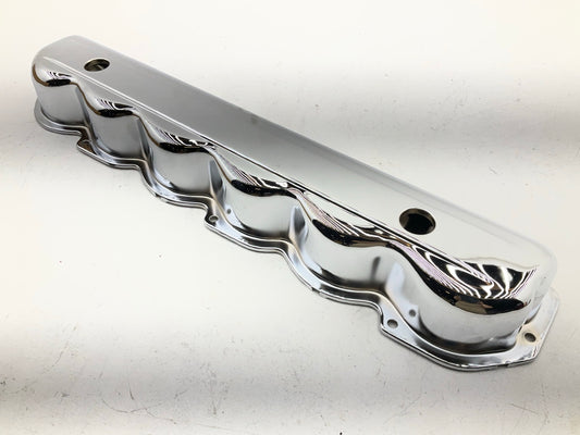 MINOR COSMETIC SCRATCHES, SEE PHOTO Spectre 5242 Chrome Valve Cover Ford 240-300