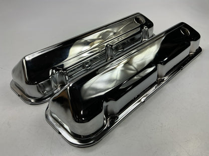 Spectre 5270 Chrome Plated Engine Valve Covers - Ford FE 332-428 V8