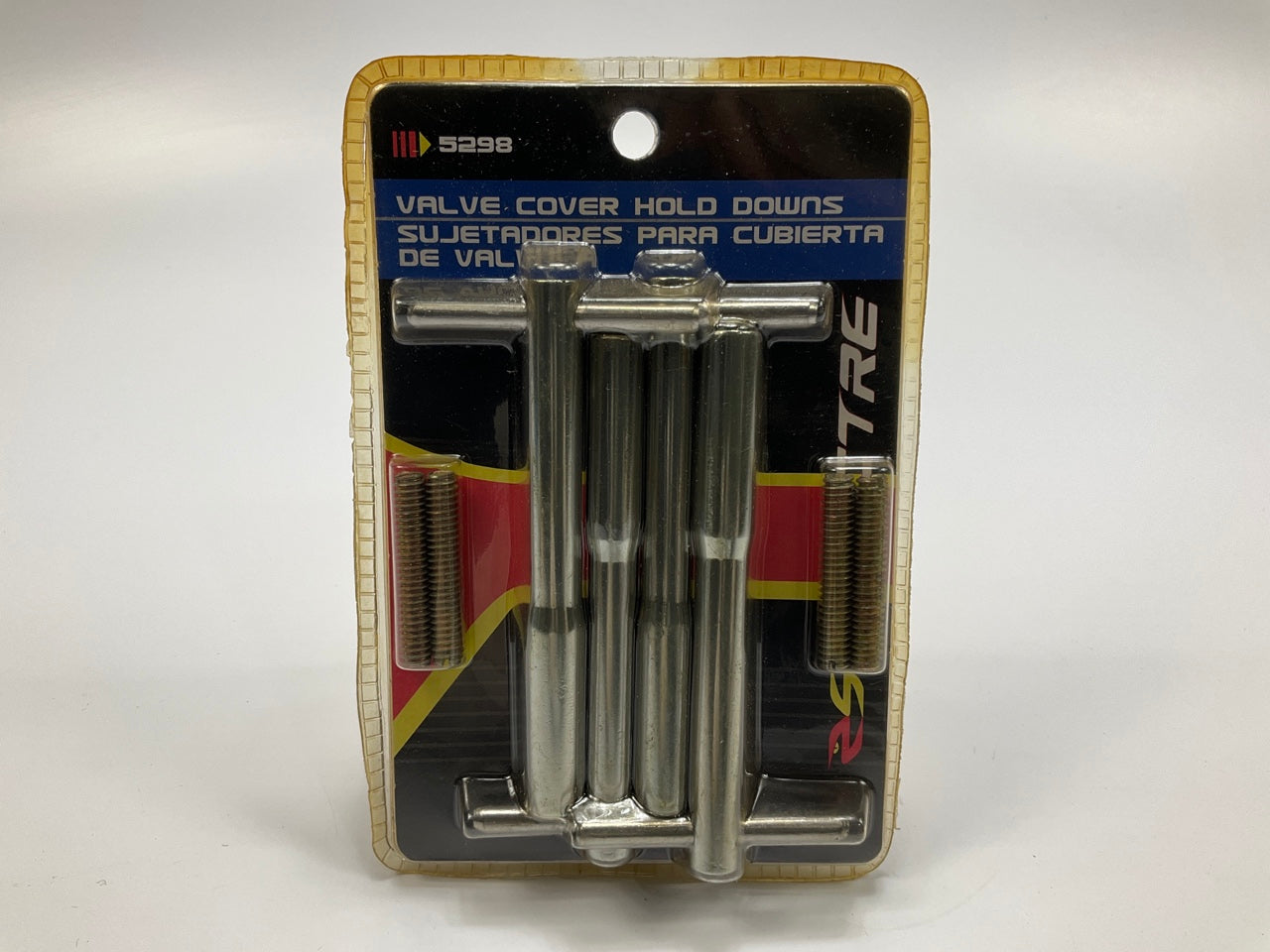 Spectre 5298 Valve Cover Hold Down T Bar Bolt 1/4-20 - Small Block Ford SBF V8
