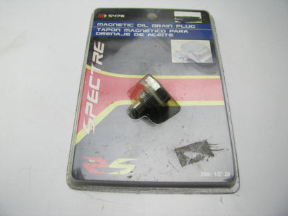 Spectre 5478 Magnetic Engine Oil Drain Plug - 1/2''-20