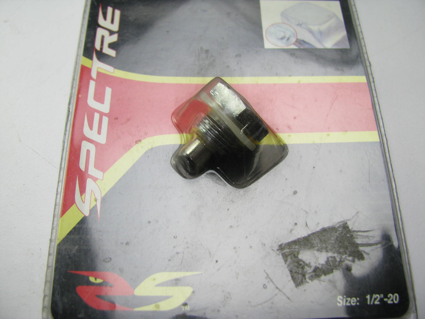 Spectre 5478 Magnetic Engine Oil Drain Plug - 1/2''-20