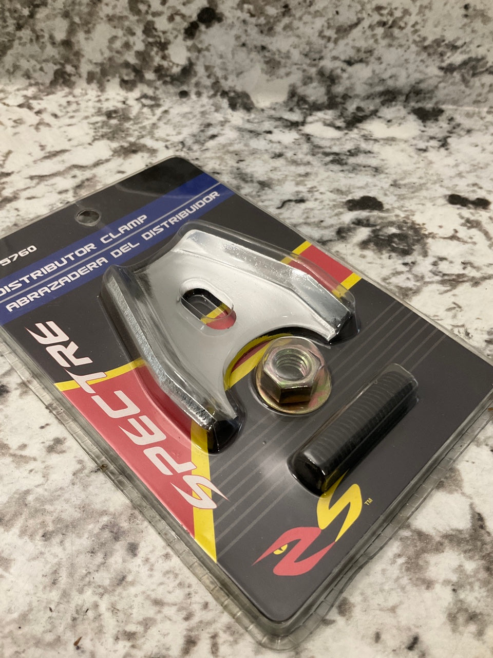 Spectre 5760 GM Distributer Hold Down Clamp Nut Stud Chevy V8 Small Or Big Block