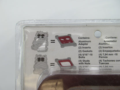 Spectre 5765 Universal 4-Barrel Carburetor Adapter - 1'' High