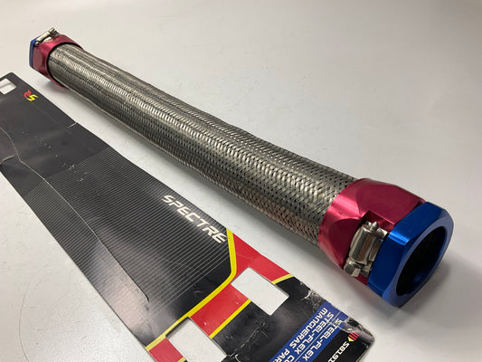 OPEN BOX - Spectre 58191 Steel Braided 1-1/2'' Radiator Hose 1.5'' X 19'' Long