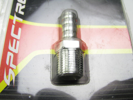 Spectre 5945 Chrome Fuel Fitting - 3/8'' Barb X 3/8'' NPT