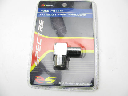 Spectre 5946 90 Degree Hose Fitting - 3/8'' NPT X 3/8'' Barb