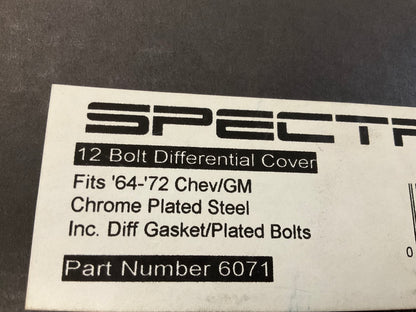 MISSING BOLTS - Spectre 6071 Chrome Differential Cover GM 8.875'' (12-bolt) 8.9''