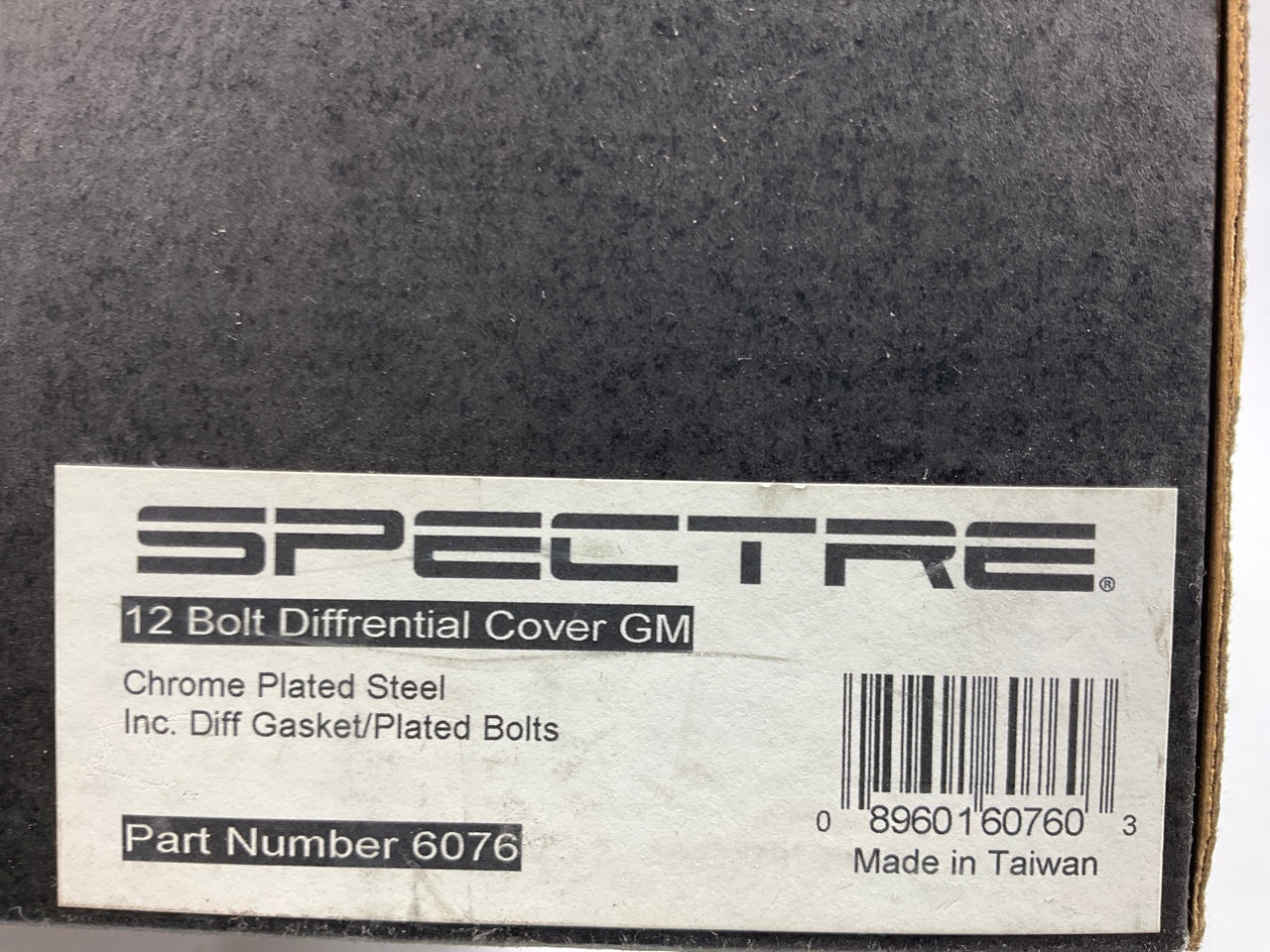 Spectre 6076 Chrome Plated Steel Differential Cover For GM 12-Bolt Truck