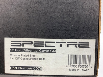 Spectre 6076 Chrome Plated Steel Differential Cover For GM 12-Bolt Truck